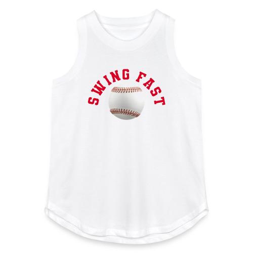 Baseball: Swing Fast Energy - Women's Relaxed Tank Top