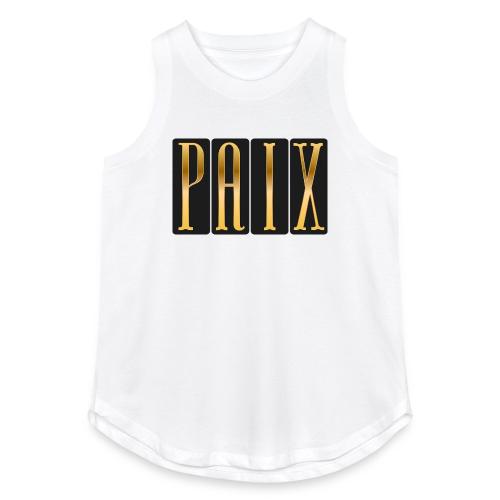 Golden Peace - Women's Relaxed Tank Top
