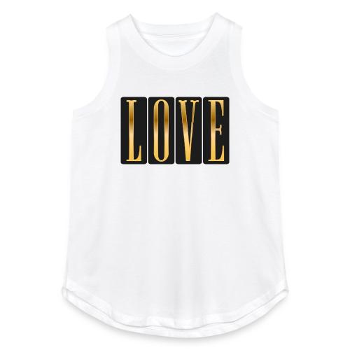 Golden Love - Women's Relaxed Tank Top