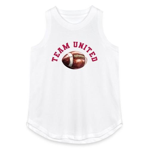 Team United American Football Design - Women's Relaxed Tank Top