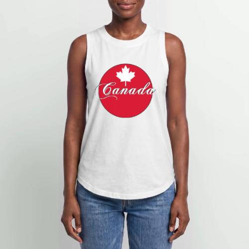 Canada in red and white - Women's Relaxed Tank Top