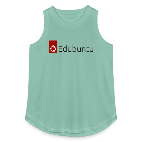 Edubuntu Logo 2023 - Black - Women's Relaxed Tank Top