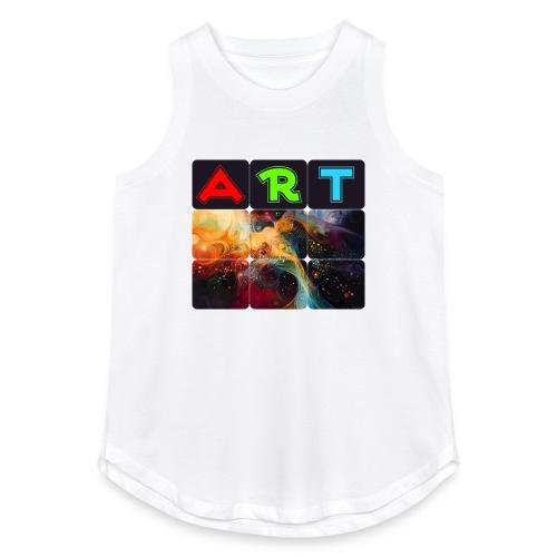 Waves of Art - Women's Relaxed Tank Top