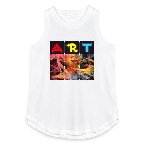 Chaotic Threads of Art - Women's Relaxed Tank Top