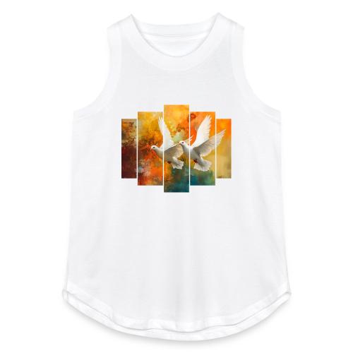 Wings of Peace - Women's Relaxed Tank Top