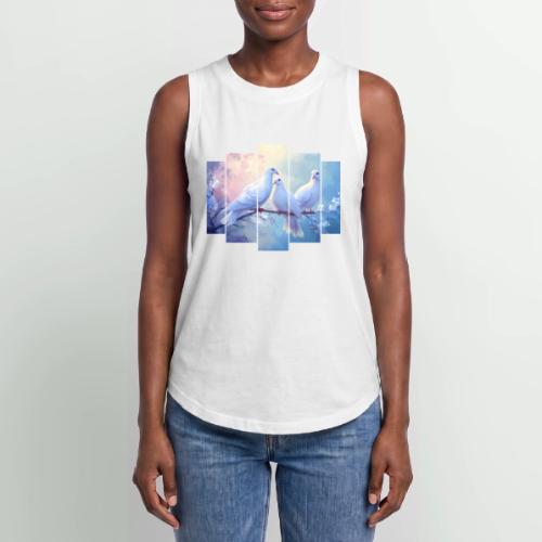 Symbols of Peace and Serenity - Women's Relaxed Tank Top