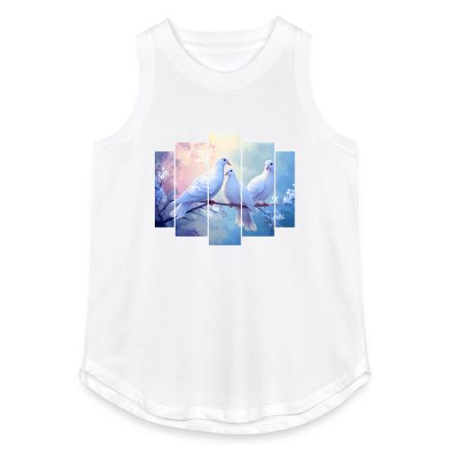 Symbols of Peace and Serenity - Women's Relaxed Tank Top
