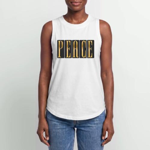 Peace in Gold - Women's Relaxed Tank Top