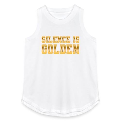 Silence is Golden - Women's Relaxed Tank Top