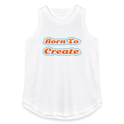 Born to Create — Creative Soul Script - Women's Relaxed Tank Top