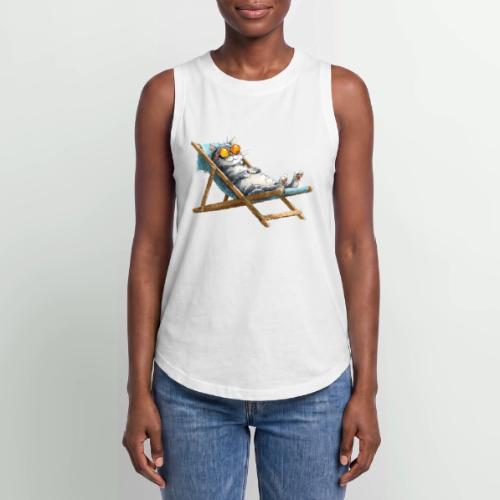 Sunshine Cat Mode - Women's Relaxed Tank Top
