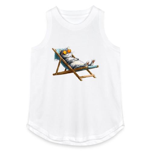 Sunshine Cat Mode - Women's Relaxed Tank Top