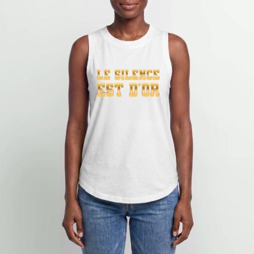 Le silence est d'or - Women's Relaxed Tank Top