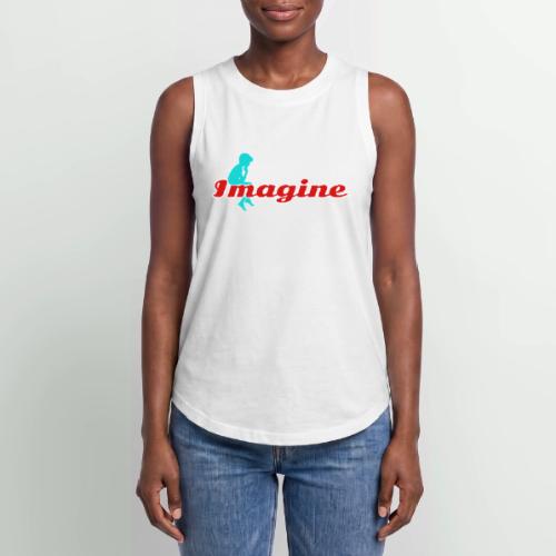 Imagine – Inspire Creativity & Dreams - Women's Relaxed Tank Top