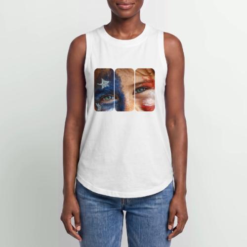 USA: Patriot Gaze - Women's Relaxed Tank Top