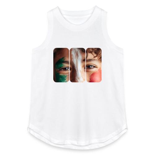 Mexico: Three Stripes of Pride - Women's Relaxed Tank Top