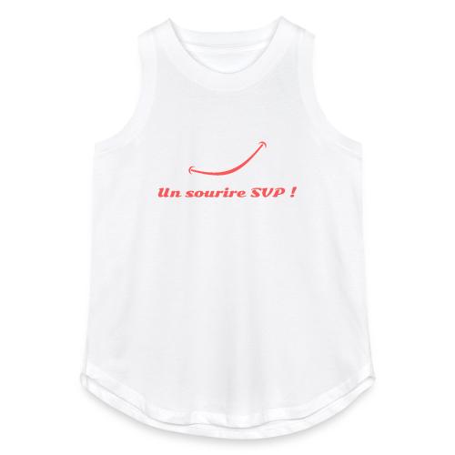 A smile, please! - Women's Relaxed Tank Top