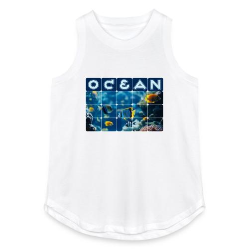 Ocean: Underwater Radiance - Women's Relaxed Tank Top