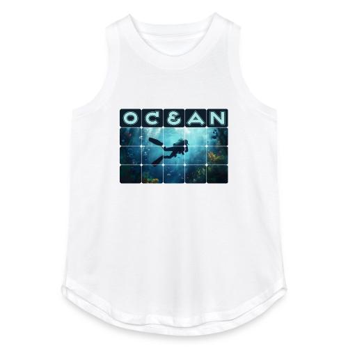 Ocean: Beneath the Blue - Women's Relaxed Tank Top