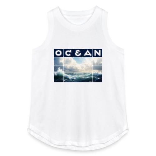 Ocean: Waves of Fury - Women's Relaxed Tank Top