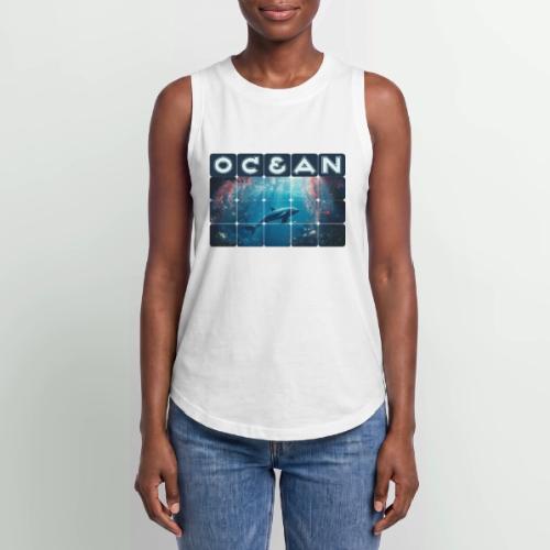 Ocean: Blue Grace - Women's Relaxed Tank Top