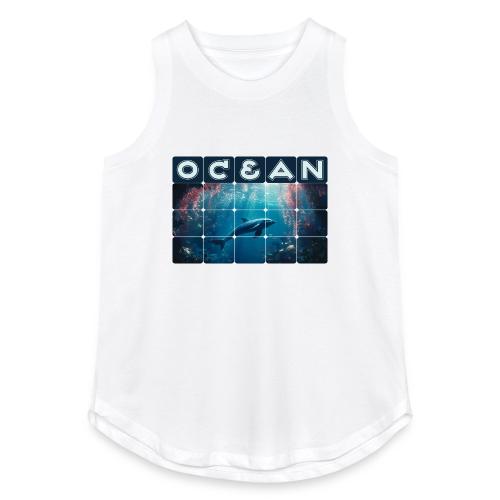 Ocean: Blue Grace - Women's Relaxed Tank Top