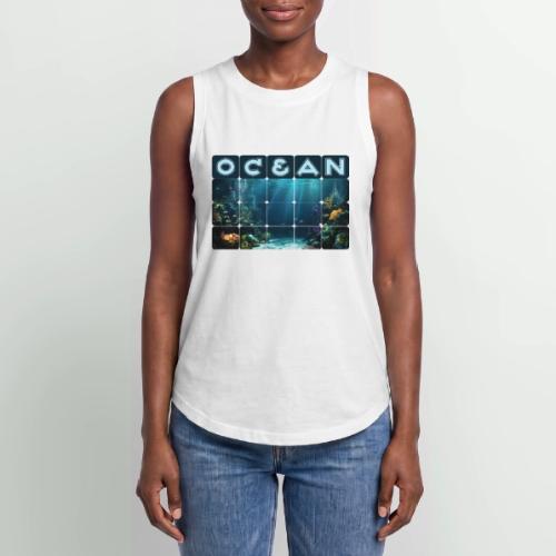 Ocean: Rainbow Reef Life - Women's Relaxed Tank Top