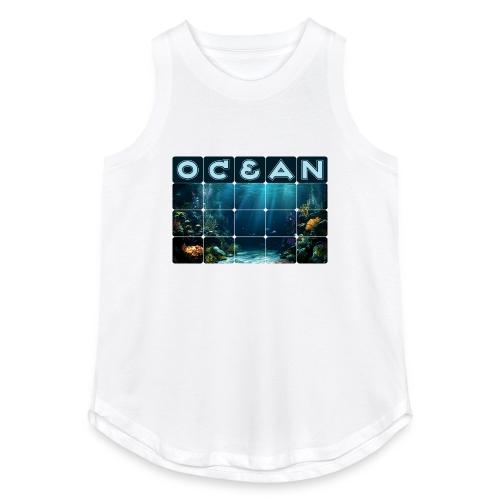 Ocean: Rainbow Reef Life - Women's Relaxed Tank Top