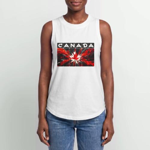 Canada Splash - Women's Relaxed Tank Top