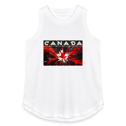 Canada Splash - Women's Relaxed Tank Top