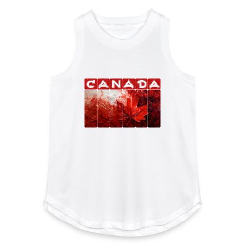 Canada Painted Pride - Women's Relaxed Tank Top