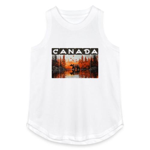 Canada Wilderness Art - Women's Relaxed Tank Top