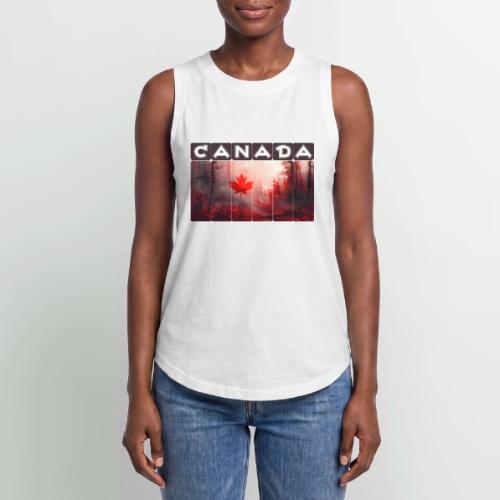 Canada Nature Vibes - Women's Relaxed Tank Top