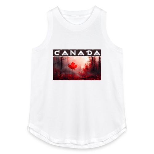 Canada Nature Vibes - Women's Relaxed Tank Top