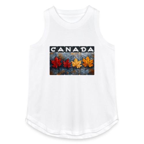 Colorful Canada Style - Women's Relaxed Tank Top
