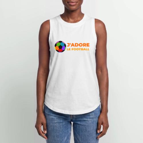 I love football - Women's Relaxed Tank Top