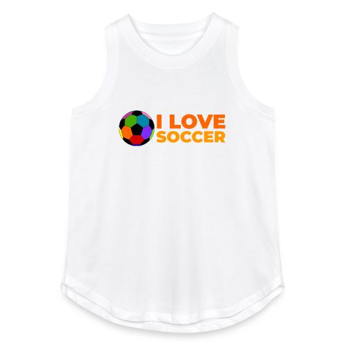 I Love Soccer - Women's Relaxed Tank Top