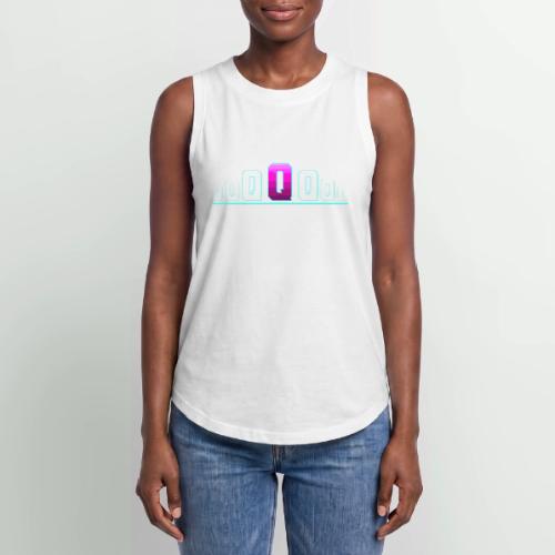 Letter Q – Capital Varsity Alphabet Monogram - Women's Relaxed Tank Top
