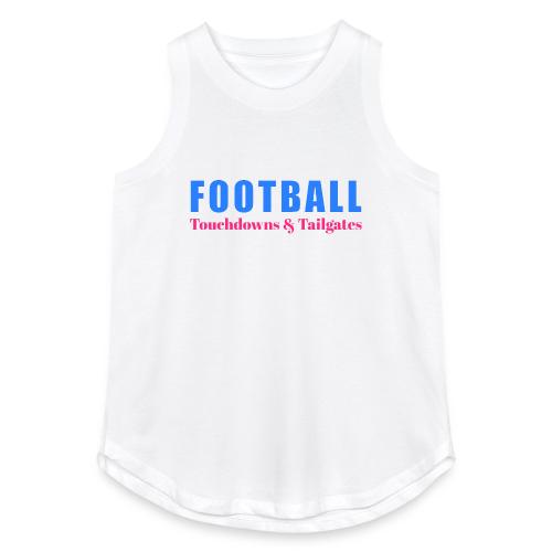 Football Touchdowns & Tailgates Design - Women's Relaxed Tank Top