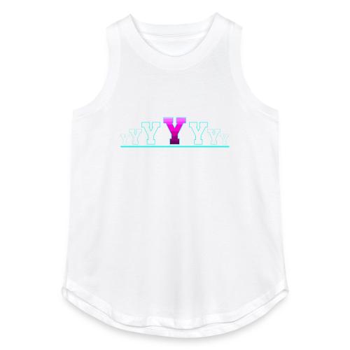 Letter Y – Capital Varsity Alphabet Monogram - Women's Relaxed Tank Top
