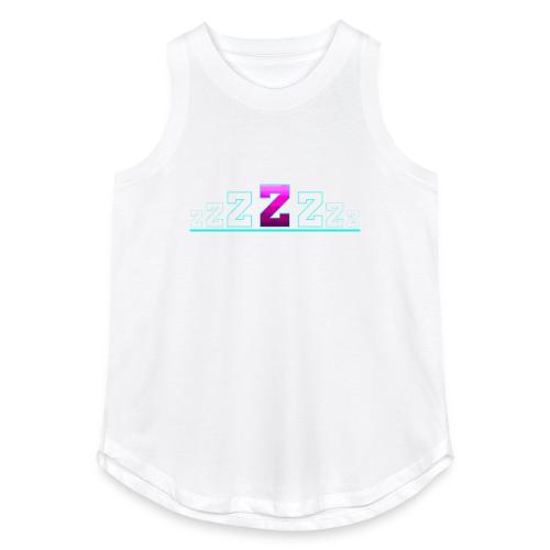 Letter Z – Capital Varsity Alphabet Monogram - Women's Relaxed Tank Top