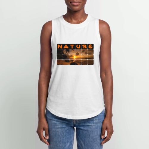 Nature: Golden Hour Escape - Women's Relaxed Tank Top