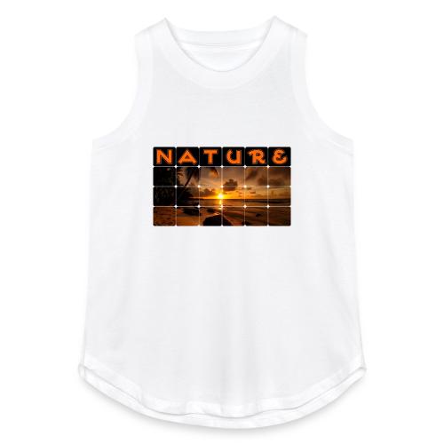 Nature: Golden Hour Escape - Women's Relaxed Tank Top
