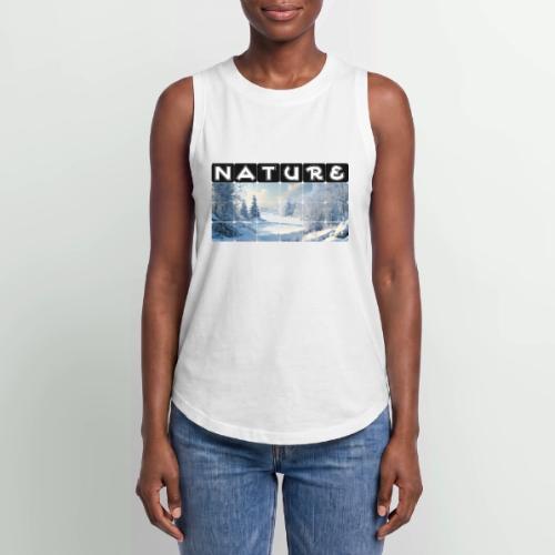 Nature: Frozen Horizon - Women's Relaxed Tank Top