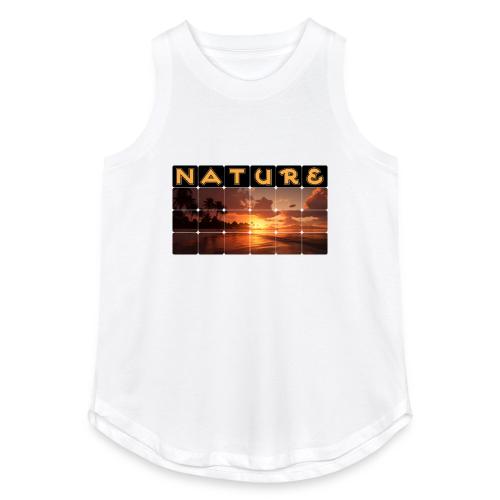 Nature: Sunset Serenity - Women's Relaxed Tank Top