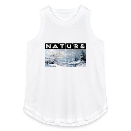 Nature: Winter Embrace - Women's Relaxed Tank Top