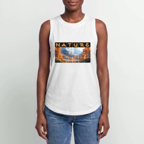 Nature: Golden Autumn Escape - Women's Relaxed Tank Top