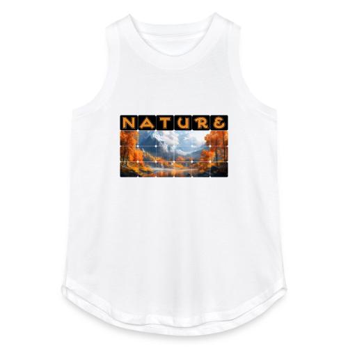 Nature: Golden Autumn Escape - Women's Relaxed Tank Top