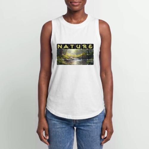 Nature: Verdant Bloom - Women's Relaxed Tank Top