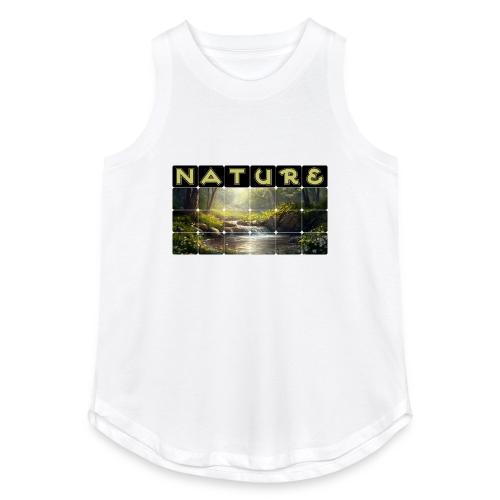 Nature: Verdant Bloom - Women's Relaxed Tank Top